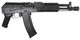 LCT Airsoft ZK 104 Stamped Steel AK AEG Rifle with Adjustable Folding Stock in Black