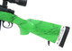 Well MB4405 Custom VSR10 Airsoft Sniper Rifle with Fully Adjustable Stock in Two-Tone Green