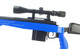 Well MB4413 Elite Airsoft Sniper Rifle with Fully Adjustable stock in Two-Tone Blue