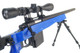 Well MB4413 Elite Airsoft Sniper Rifle with Fully Adjustable stock in Two-Tone Blue