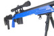 Well MB4413 Elite Airsoft Sniper Rifle with Fully Adjustable stock in Two-Tone Blue