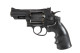 Well G296A Revolver 2.5" Co2 Metal Airsoft Revolver in Black