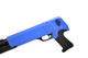 Double Eagle M56B Pump Action Airsoft Shotgun Tri Shot in Blue
