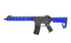 Double Eagle M907D AR15 Airsoft Rifle with Falcon System in Blue