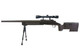 Double Eagle M62 Bolt Action Sniper Rifle In black