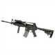 Right side view of the Classic Army Armalite M15A4 R.I.S Airsoft Rifle featuring a front rail system and magazine.