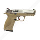 WE Tech BB FORCE T1 Airsoft Pistol in Gold with Silver Slide Barrel