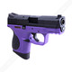 WE Little Bird 3.8 M&P GBB Airsoft Pistol in Purple (2x Mag Version)