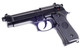 WE Tech M92 GEN 2 Gas Blowback Airsoft Pistol in Black