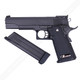 WE Tech Hi-Capa 5.1 R Version Gas Blowback Airsoft Pistol in Black