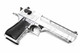 WE/Cybergun Desert Eagle .50AE GBB in Silver With Tiger Stripes