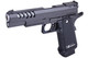 WE HI CAPA 5.1K Model Replica Full Metal Gas Blowback Airsoft Pistol in Black (Auto)