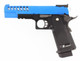 WE Tech H-Capa 5.1 K-Version Lightened Gas Blowback Airsoft Pistol in Two Tone Blue