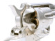 King Arms SAA .45 Peacemaker Airsoft Revolver in Silver (Long Ver)
