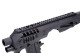 CAA Airsoft MICRO RONI G5 Pistol-Carbine Conversion for P320 M17 & M18 in Tactical Black