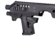 CAA Airsoft MICRO RONI G5 Pistol-Carbine Conversion for P320 M17 & M18 in Tactical Black