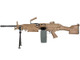 A&K M249 MKII Airsoft Rifle in Desert Tan