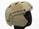 nHelmet Airsoft Helmet Rail Mounted Side Protector Covers in Tan