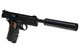 Vorsk VX-9 Agency Gas Blowback Airsoft Pistol with Silencer in Black Vorsk VX-9 Agency Gas Blowback Airsoft Pistol with Silencer in Black