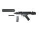 S&T Sterling MK7 Airsoft AEG SMG with Suppressor in Black