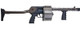 APS Striker-12 MK3 "Street Sweeper" Co2-Powered Airsoft Shotgun in Black