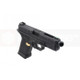 EMG / Salient Arms BLU Compact Gas Blowback Airsoft Pistol with Gold Trim in Black
