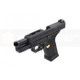 EMG / Salient Arms BLU Compact Gas Blowback Airsoft Pistol with Gold Trim in Black
