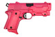 Double Bell AM45 Vorpal Bunny Gas Blowback Airsoft Pistol in Pink