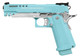 G&G Armament GPM1911 CP Gas Blowback Airsoft Pistol Limited Edition in Macaron Blue