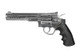 SRC TITAN 6" CO2 Powered Full Metal Airsoft Revolver in Silver