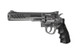 SRC TITAN 6" CO2 Powered Full Metal Airsoft Revolver in Silver