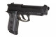 KWC PT92 Replica CO2 Gas Blowback Airsoft Pistol in Black