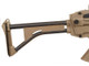 A&K M249 MKI Airsoft Gun with Skeleton Stock in Desert Tan