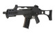 Army Armament R36 - G36 Replica Gas Blowback Airsoft Rifle with Foldable Stock. in Black