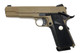 Army Armament M1911 hi kick Gas Blowback Full Meta Airsoft Pistol in Desert Tan