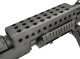 JG Works Full Metal M240 Medium Support Airsoft AEG Machine Gun with Metal Bipod in Black