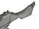 JG Works Full Metal M240 Medium Support Airsoft AEG Machine Gun with Metal Bipod in Black