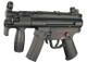 JG Works 201T SWAT MP5 CQB Airsoft Submachine Gun in Black