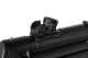 JG Works JG801 SWAT MP5 CQB Airsoft Submachine Gun with Extendable Stock in Black