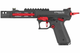 Lancer Tactical Tandemkross CTHULHU Gas Blowback Airsoft Pistol in Black/Red