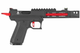 Lancer Tactical Tandemkross CTHULHU Gas Blowback Airsoft Pistol in Black/Red