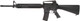 D|Boys BY-055 - M16A4 RIS Airsoft AEG Rifle in Black