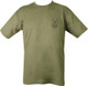 Kombat UK - Tactical Short Sleeve SAS Who Dares Wins Double Side Printed T-Shirt in OD Green