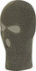 3 Hole Balaclava in Olive Green (One Size)