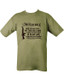 Kombat UK - Mens Military Printed This is my Rifle T-Shirt in Olive Green
