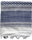 Kombat UK - Arab Shemagh SAS Kafiya Tactical Scarf in Blue & White