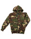 Kombat UK - Kids Hoodie with Full Zip in Disruptive Pattern Material Camouflage
