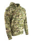 Kombat UK - Army Zipped Fleece Hoodie in BTP (British Terrain Pattern) Camouflage
