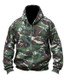 Kombat UK - Adults Hoodie with Full Zip in British Disruptive Pattern Material Camouflage