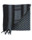Kombat UK - Arab Shemagh SAS Kafiya Army Scarf in Black & Grey